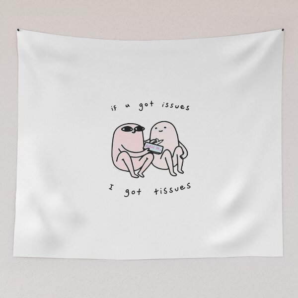 Item preview, if u got issues I got tissues designed and sold by AestheticHoes.