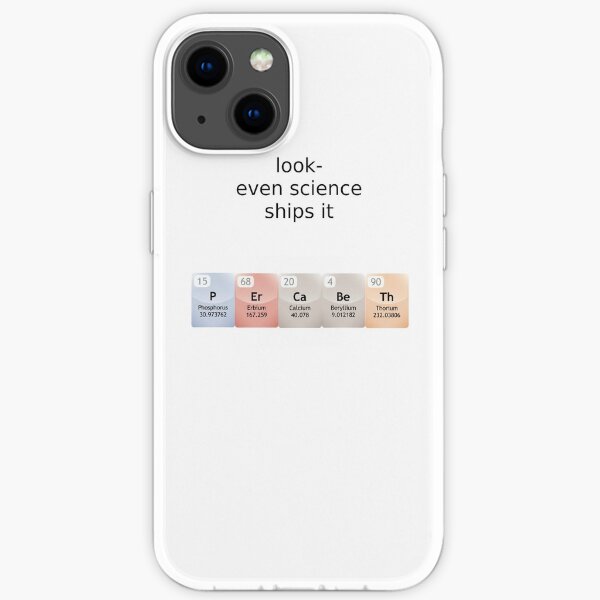 percabeth- even science ships it! iPhone Soft Case