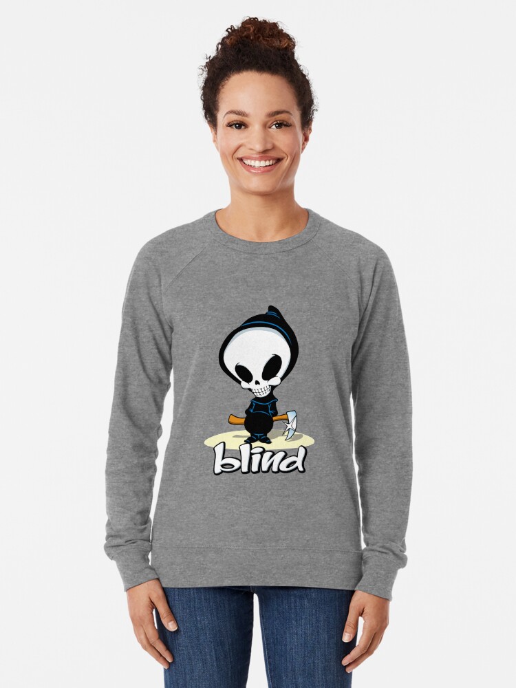 Blind Skateboards Lightweight Sweatshirt By Nockbradley Redbubble Blind skateboards founded by mark gonzales in 1989. blind skateboards lightweight sweatshirt by nockbradley redbubble