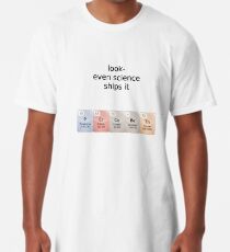 Camiseta larga percabeth- incluso la ciencia lo envía!
