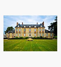 French chateau Photographic Print