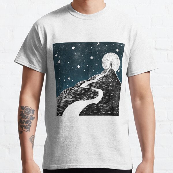 Glastonbury Tor by Moonlight Classic T-Shirt