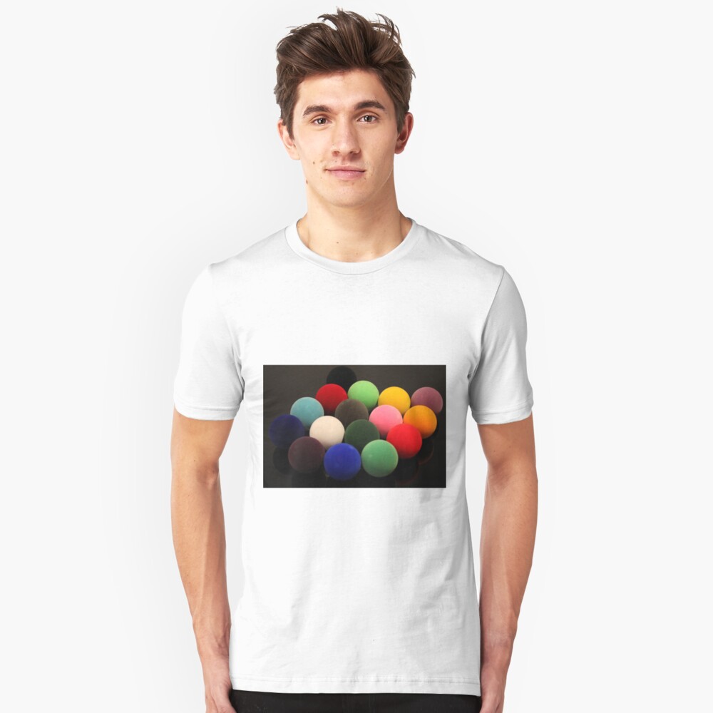 Christmas Snooker Slim Fit T-Shirt