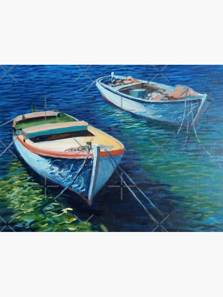 Boats on Adriatic Sea by IvanaKada