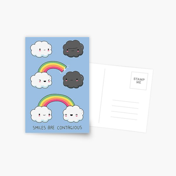 Smiles are contagious Postcard