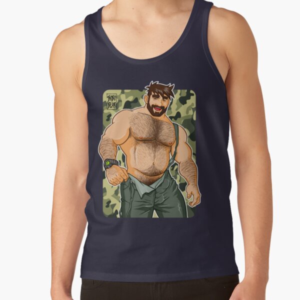 ADAM LIKES DUNGAREES - CAMOUFLAGE Tank Top