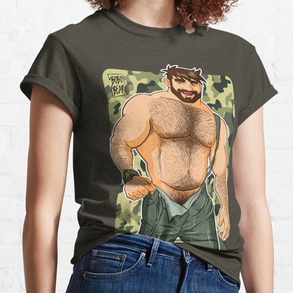 A ADAM LE GUSTA LOS DUNGAREES - CAMUFLAJE Camiseta clásica