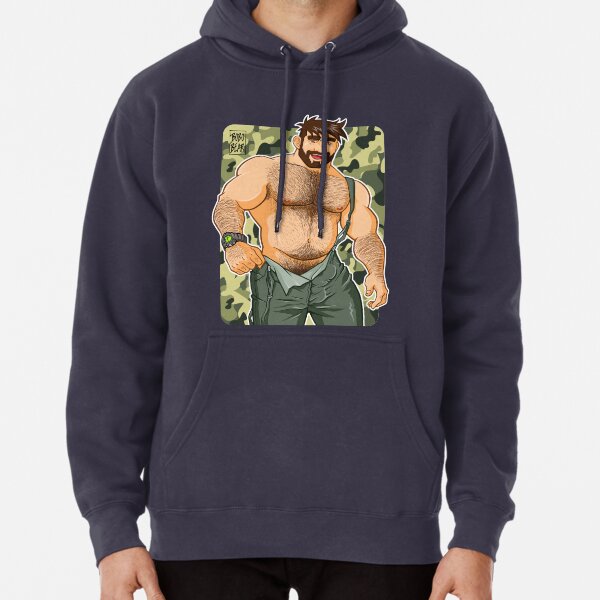 ADAM LIKES DUNGAREES - CAMOUFLAGE Pullover Hoodie