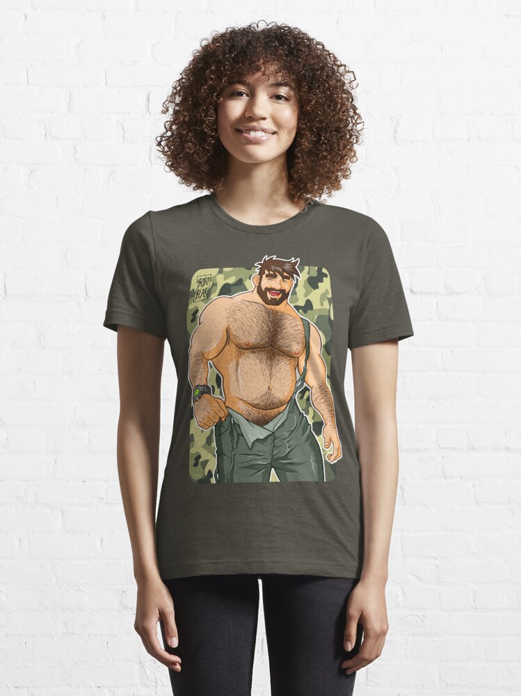 ADAM LIKES DUNGAREES - CAMOUFLAGE Essential T-Shirt for Sale by bobobear