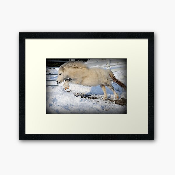 Snow Angel Framed Art Print