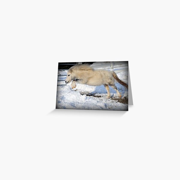 Snow Angel Greeting Card