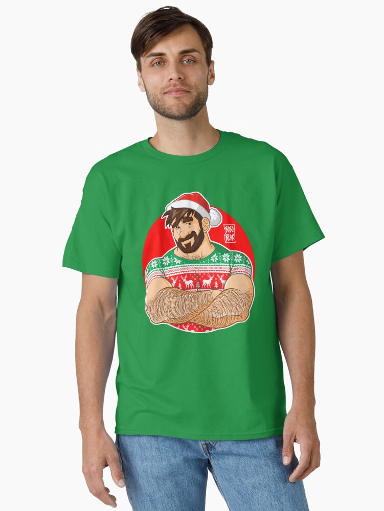 Thumbnail 1 of 7, Classic T-Shirt, ADAM LIKES CROSSING ARMS AT XMAS PARTIES designed and sold by bobobear.