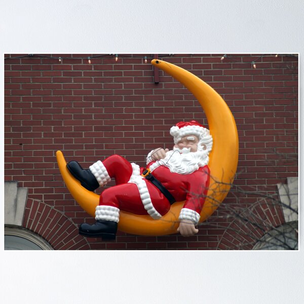 Item preview, Santa Baby Riding on the Moon designed and sold by Michael McCasland.