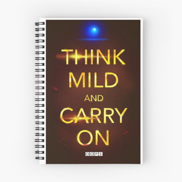 Item preview, THINK MILD AND CARRY ON designed and sold by Rick714.