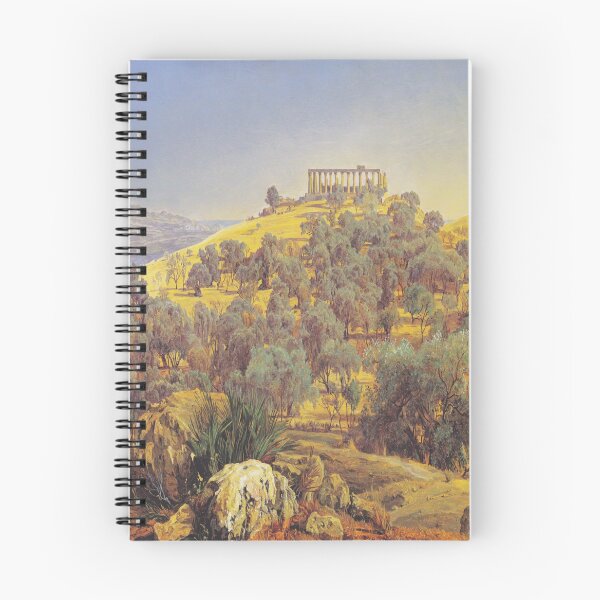 Item preview, Ruins of the Temple of Juno at Girgenti Lancinia-Ferdinand Georg Waldmüller designed and sold by LexBauer.