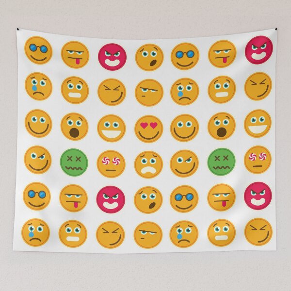 Item preview, Emoticons set pattern designed and sold by Kirill Berbetch.