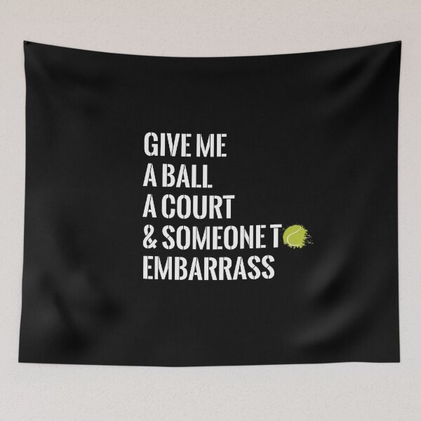 Item preview, Give Me A Ball A Court & Someone Embarrass designed and sold by MooonTees.