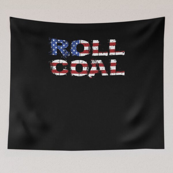 Item preview, Roll Coal Truck American Flag USA Pride designed and sold by KNUXX Shop.