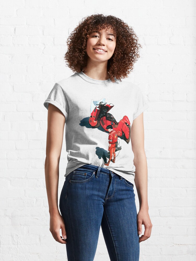 Alternate view of Kaneda from Akira manga and movie Classic T-Shirt