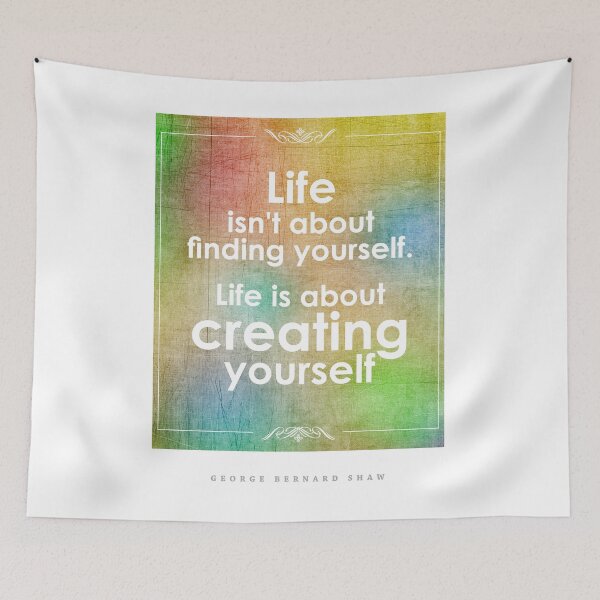 Item preview, George Bernard Shaw Inspirational Quote 2 designed and sold by pahleeloola.