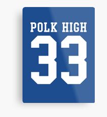 Al Bundy 33 Polk High School Football Metal Print