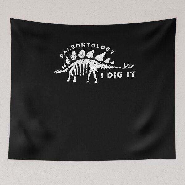 Item preview, Paleontology Paleontologist Dino Fossil Hunter Paleontology I Dig It Dino Skeleton White designed and sold by KNUXX Shop.