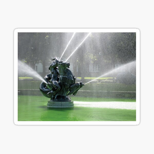 Water Fountain, Port Sunlight Sticker