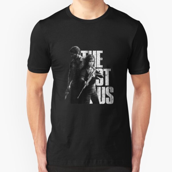 The Last Of Us - Ellie and Joel Design Slim Fit T-Shirt