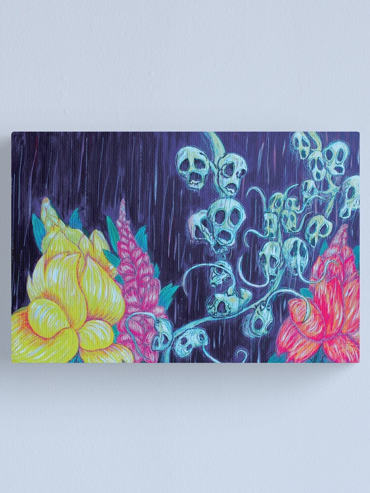 Alternate view of Floral Hellscape I Canvas Print