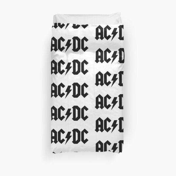 AC/DC stuff Duvet Cover