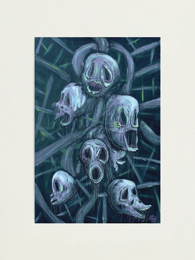 Alternate view of Floral Hellscape II Photographic Print