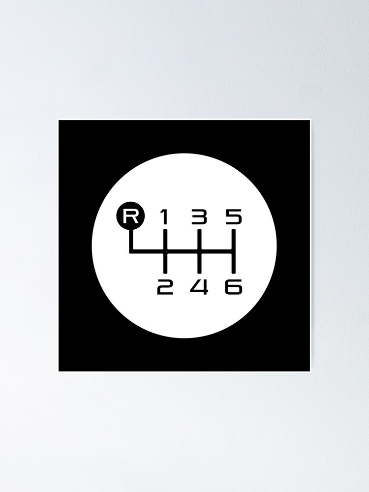 6-Speed Manual Transmission Shift Pattern 6-speed-manual-transmission-shift-pattern-poster-for-sale-by-upick-redbubble
