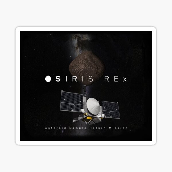 NASA's OSIRIS REx Mission to the asteroid Bennu Sticker
