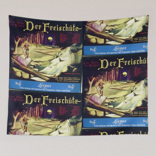 Item preview, Der Freischütz, German, Opera, Weber designed and sold by Vintaged.