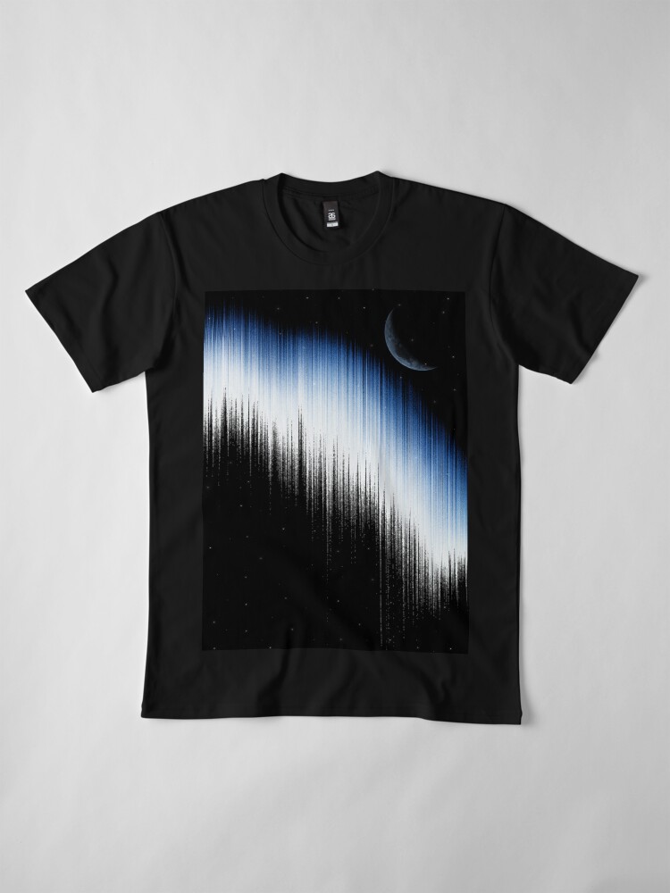 Alternate view of Spectrum And Moon Premium T-Shirt