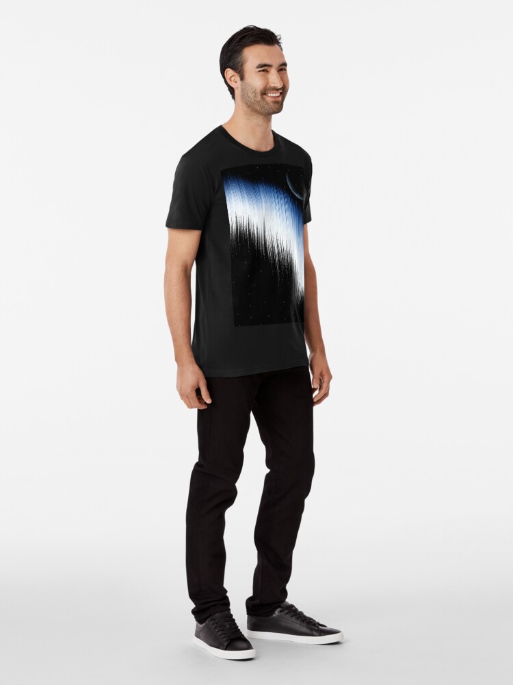 Alternate view of Spectrum And Moon Premium T-Shirt