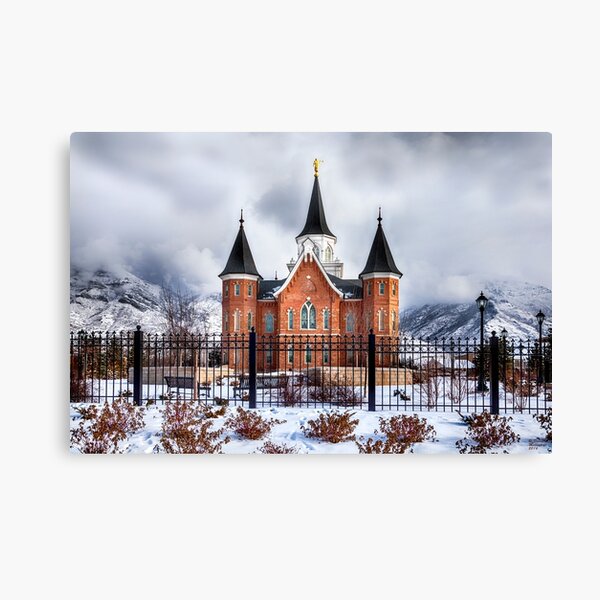 Provo City Center Temple, LDS By DAM Creative Canvas Print