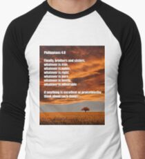 Think about such things Men's Baseball ¾ T-Shirt
