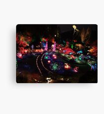 Night in the Sunken Garden(2) Canvas Print
