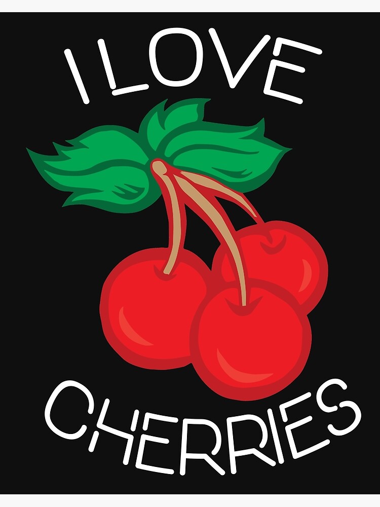 Cherry Print, Red Cherries Print, Cherries, Cherry Art, sweet