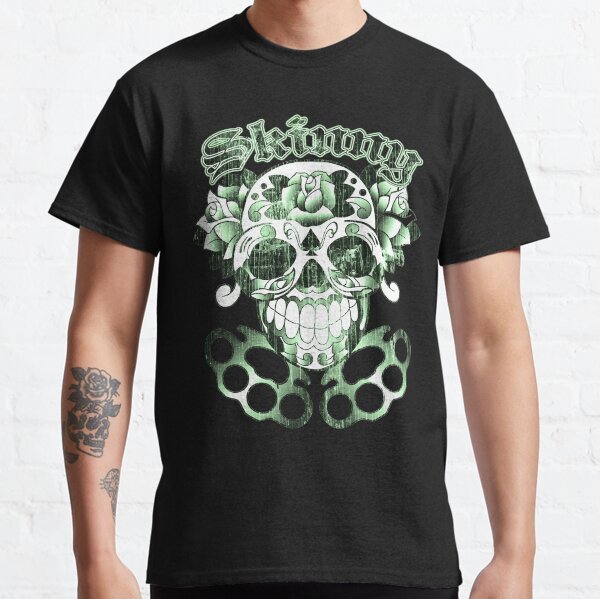 Wisconsin Skinny Sugar Skull Classic T-Shirt