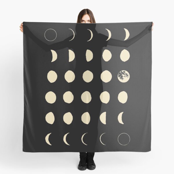 Moon Phases Scarf