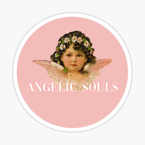 Aesthetic Baby Angel Sticker