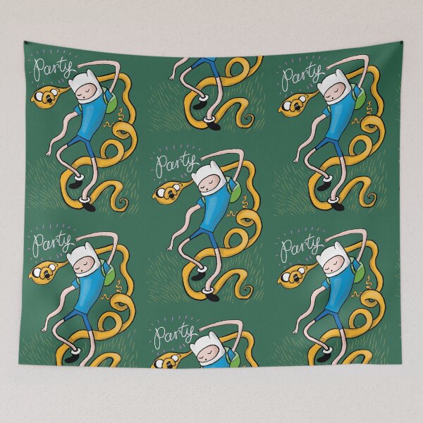 Item preview, Finn and Jake party time designed and sold by Matt Corrigan.