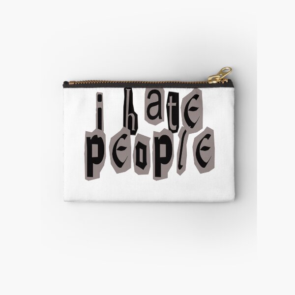 Item preview, I Hate People Ransom Note designed and sold by SerpentSkyArts.