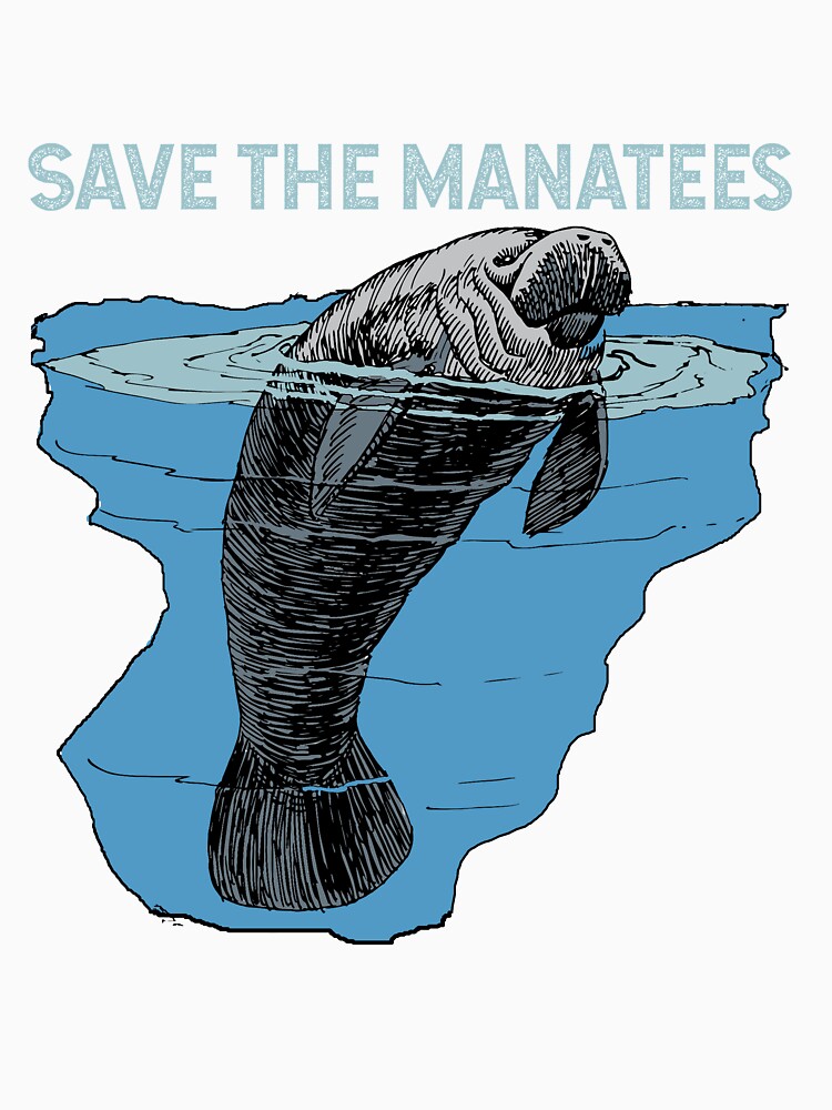 Save the Manatees by Rightbrainwoman