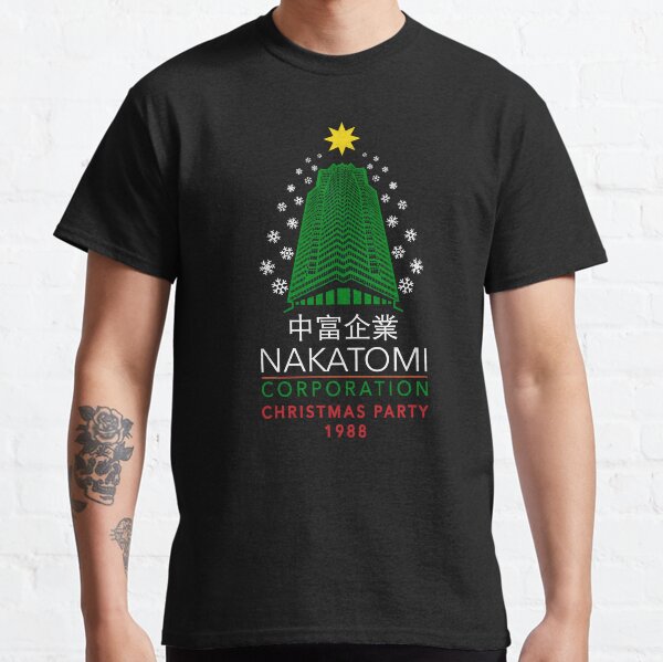 Nakatomi Corporation Weihnachtsfeier Schneeflockenturm Classic T-Shirt