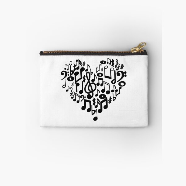 Item preview, Music notes heart treble design word map cloud designed and sold by dmexgirl08.