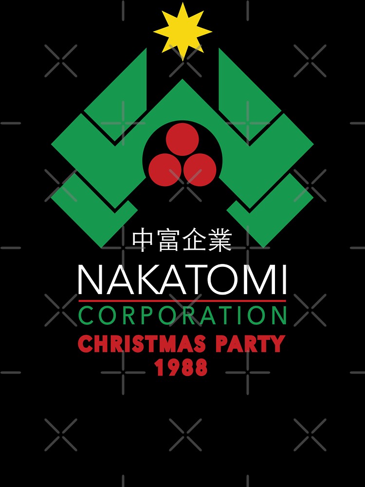 Artwork view, Nakatomi Corporation - Christmas Party designed and sold by Candywrap Studio®