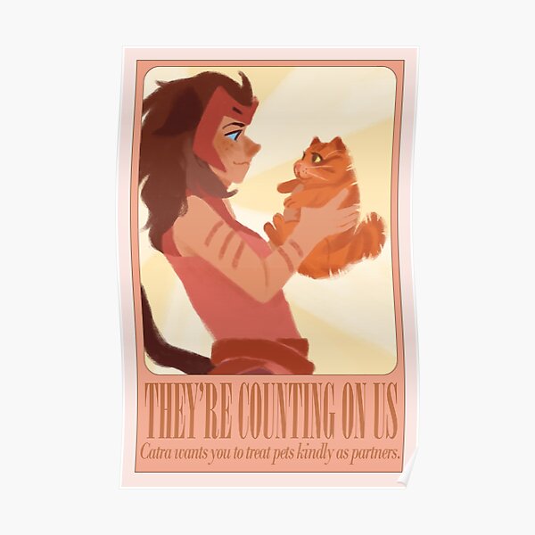 Princess PSA - Catra Poster